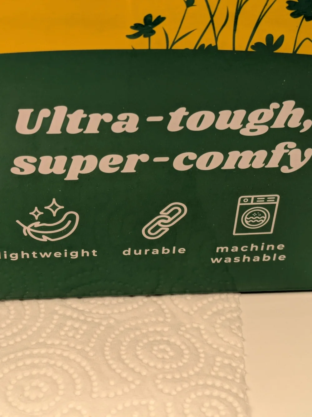 Totes Waterproof Floral Slip-On Clog in Black with Multicolor Flowers Sz 8 New - Picture 2 of 3